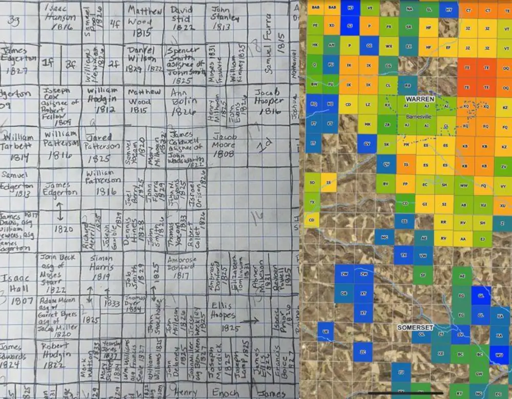 Mapping the First Landowners of Belmont County  Program at Watt Center Program July 25