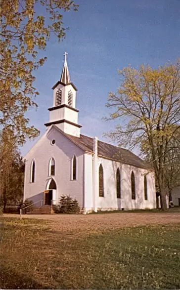 Picture of St. Mary’s Catholic Parish Church in Temperanceville, Ohio.