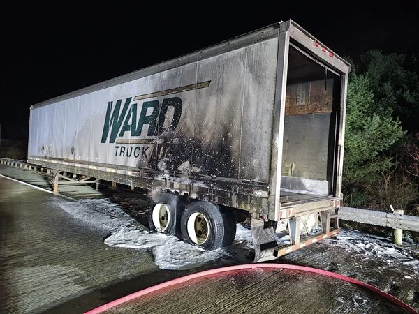 VFDs Handle I-70 Truck Fire