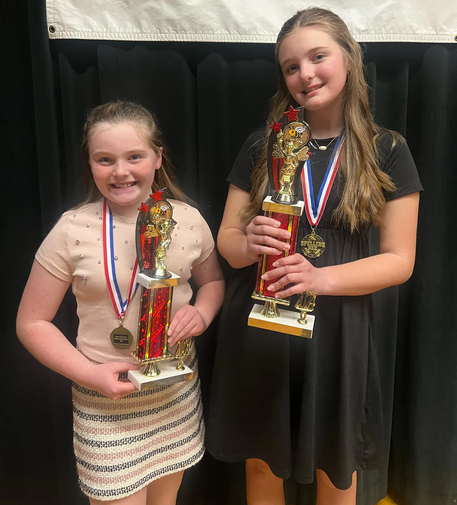 UL MS Spelling Bee Winners