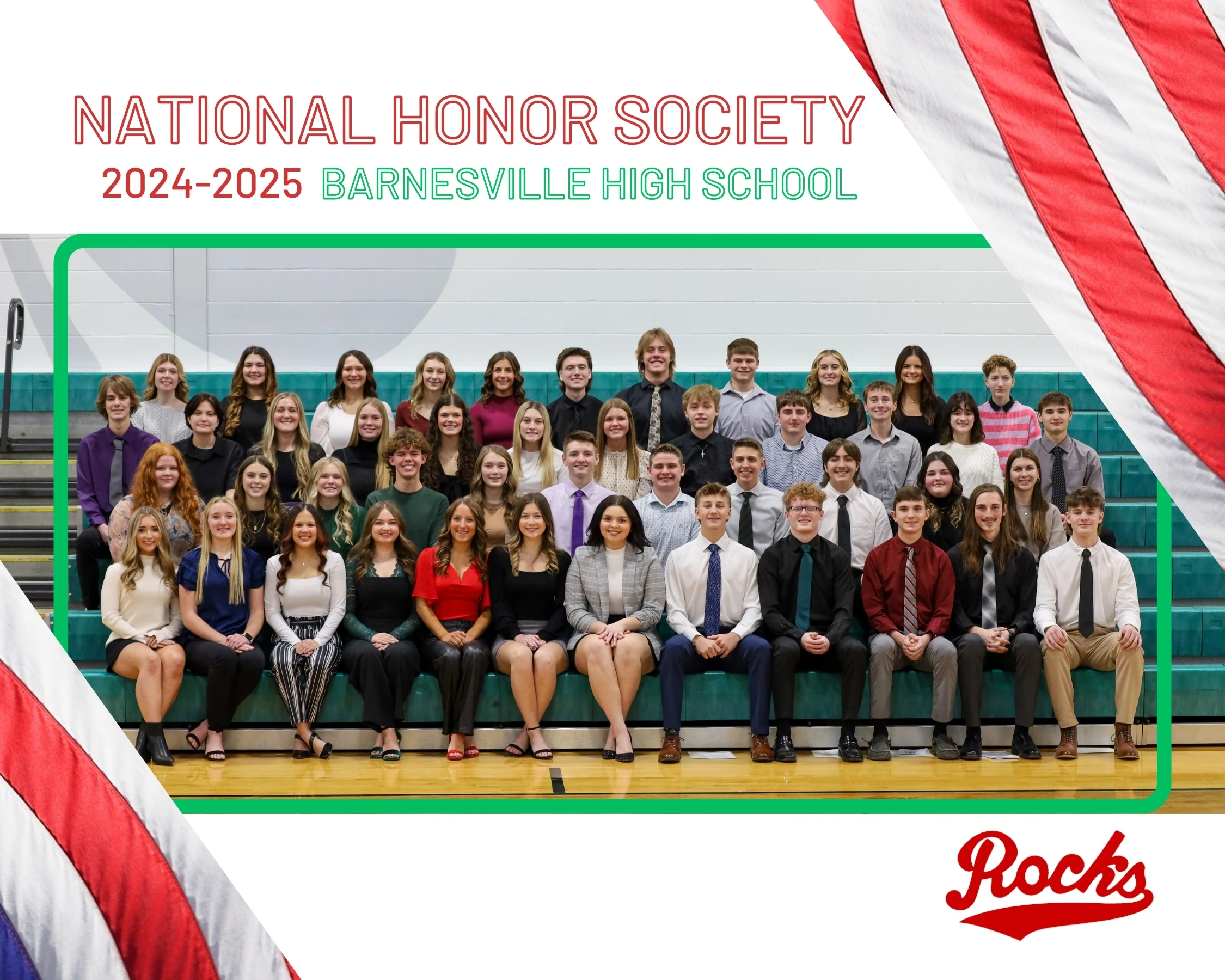 BHS Celebrates NHS Induction Ceremony