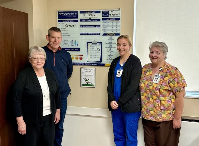 Barnesville Hospital Receives Patient Room Upgrades Gift in Memory of Employee