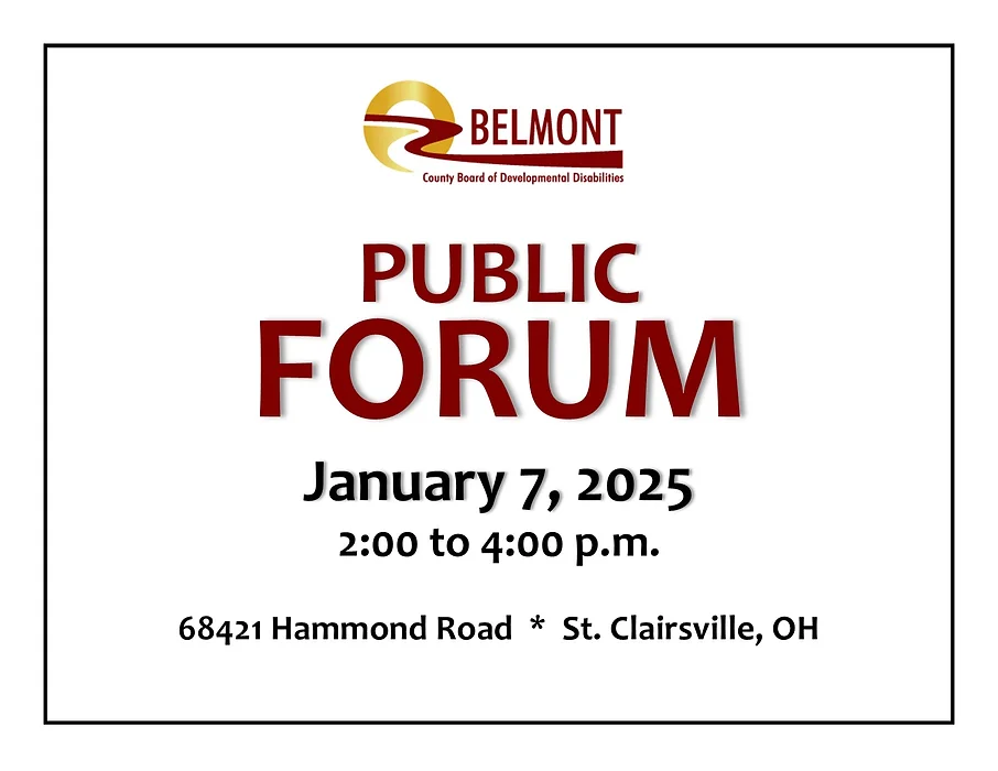 Belmont County Board of Developmental Disabilities Public Form Set