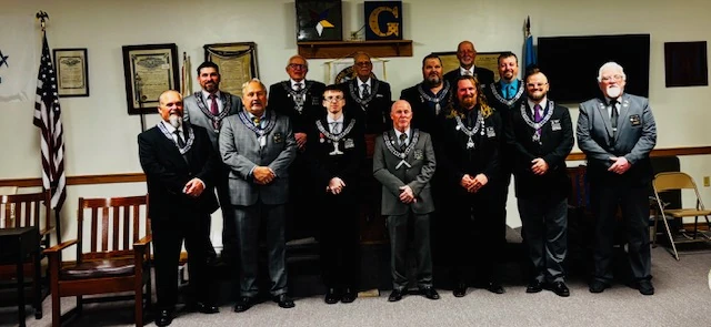 Friendship Masonic Lodge Installs Officers