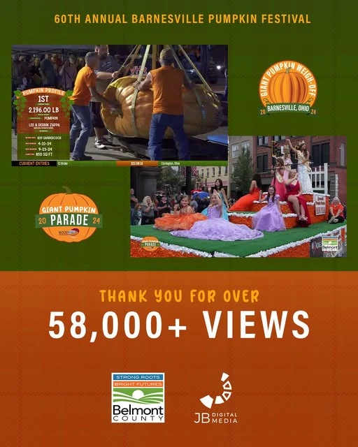 Pumpkin Festival Videos Viewed Worldwide