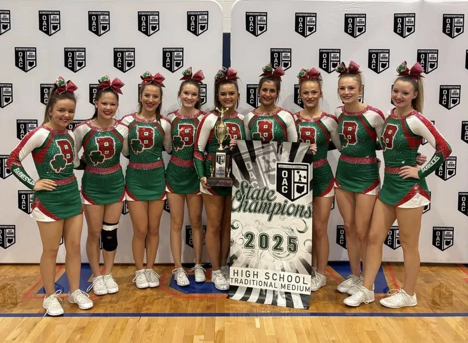 Shamrock Cheerleaders Claim State Title