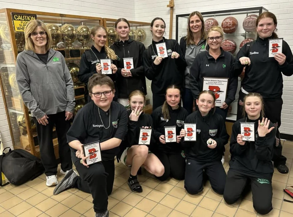 7th Grade Girls Basketball Team Wins Championship