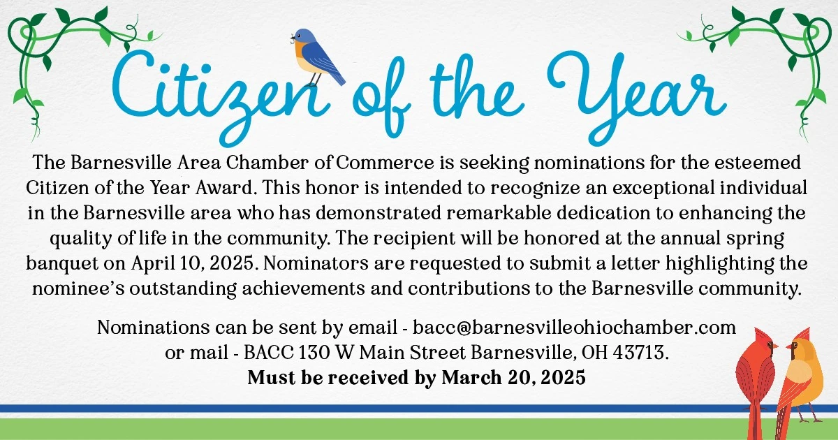 Citizen of Year Nominations Sought