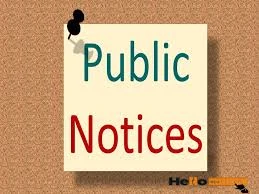 Public Notices