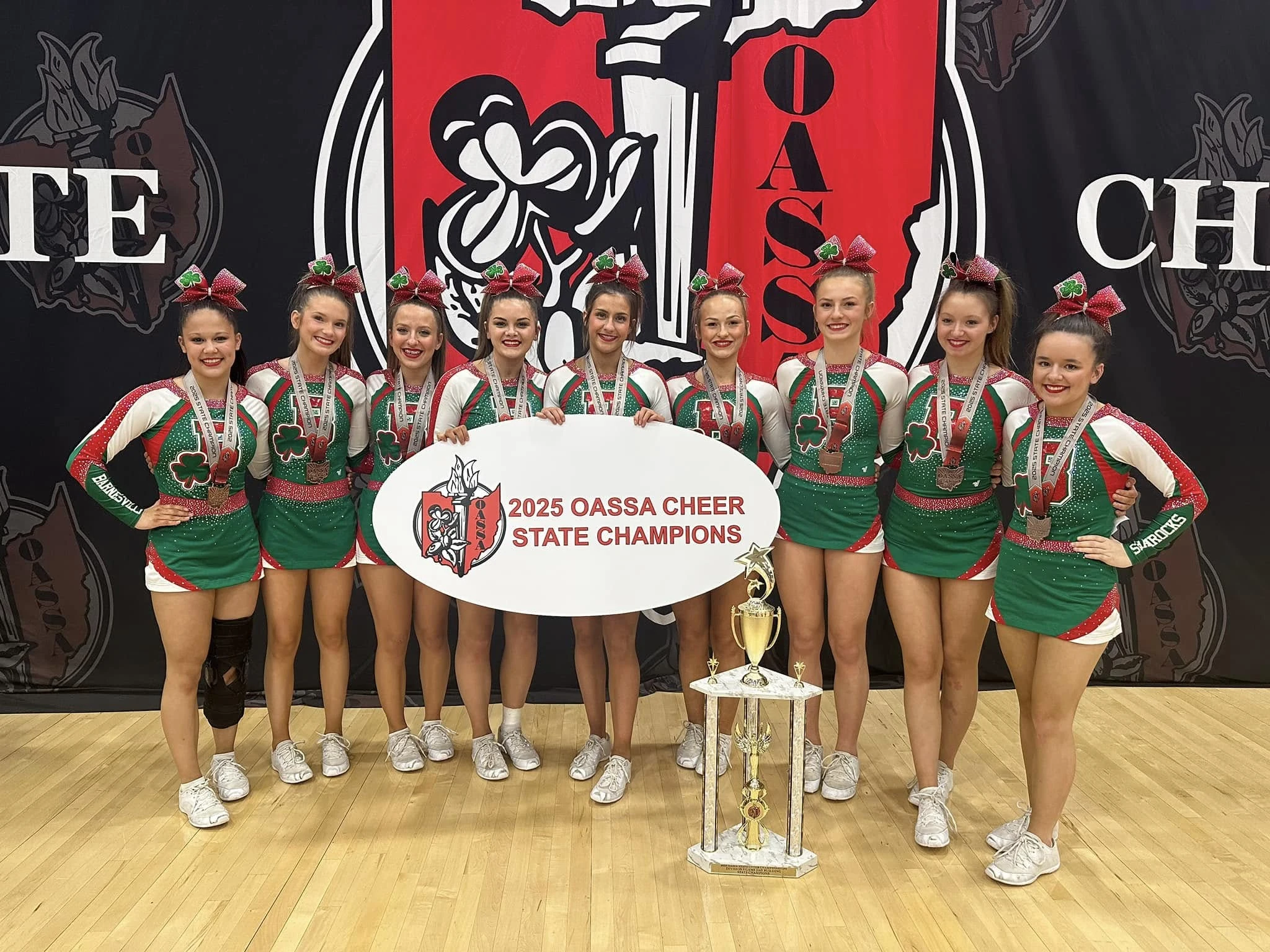 Shamrocks Cheer to Two State Crowns