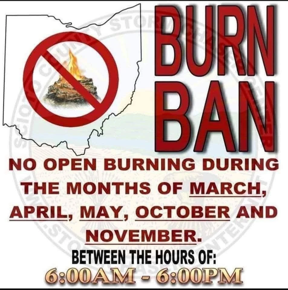 Burn Ban in Effect