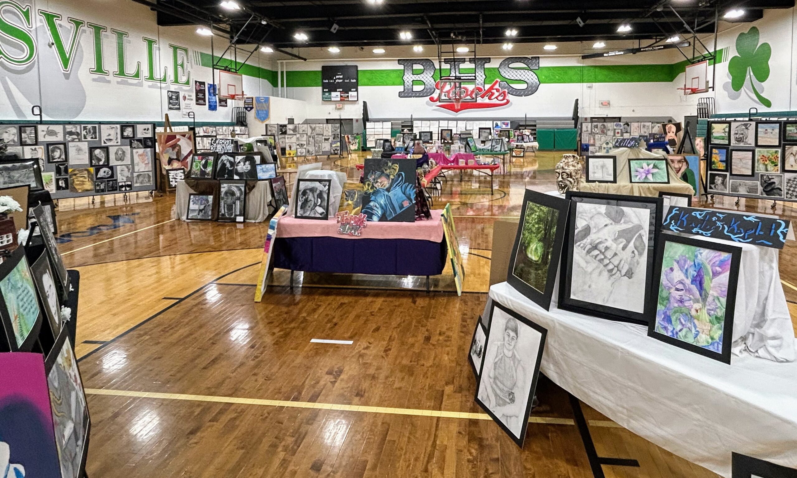 BHS Art Students Display Their Creativity