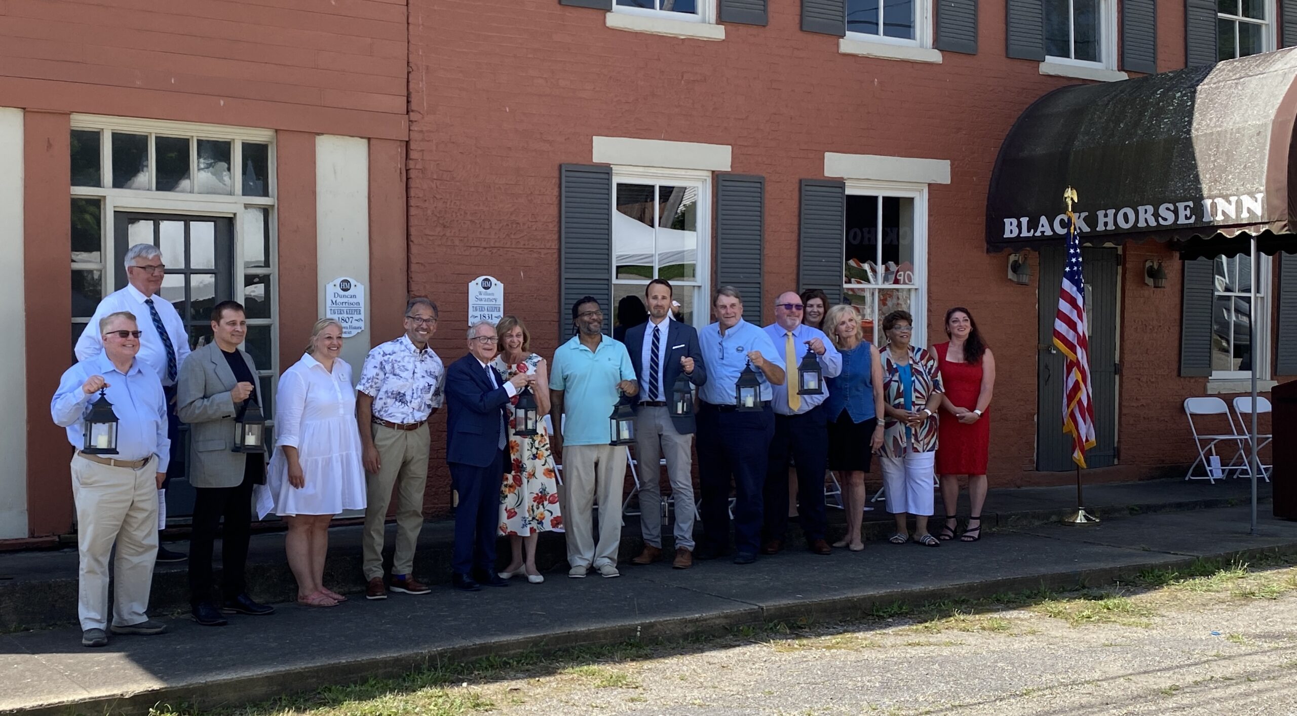 Morristown celebrates Black Horse Inn restoration project