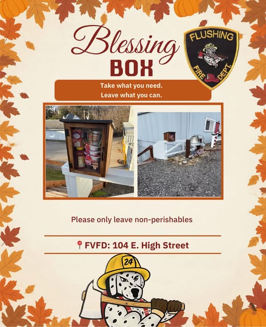 Flushing VFD Adds Blessing Box