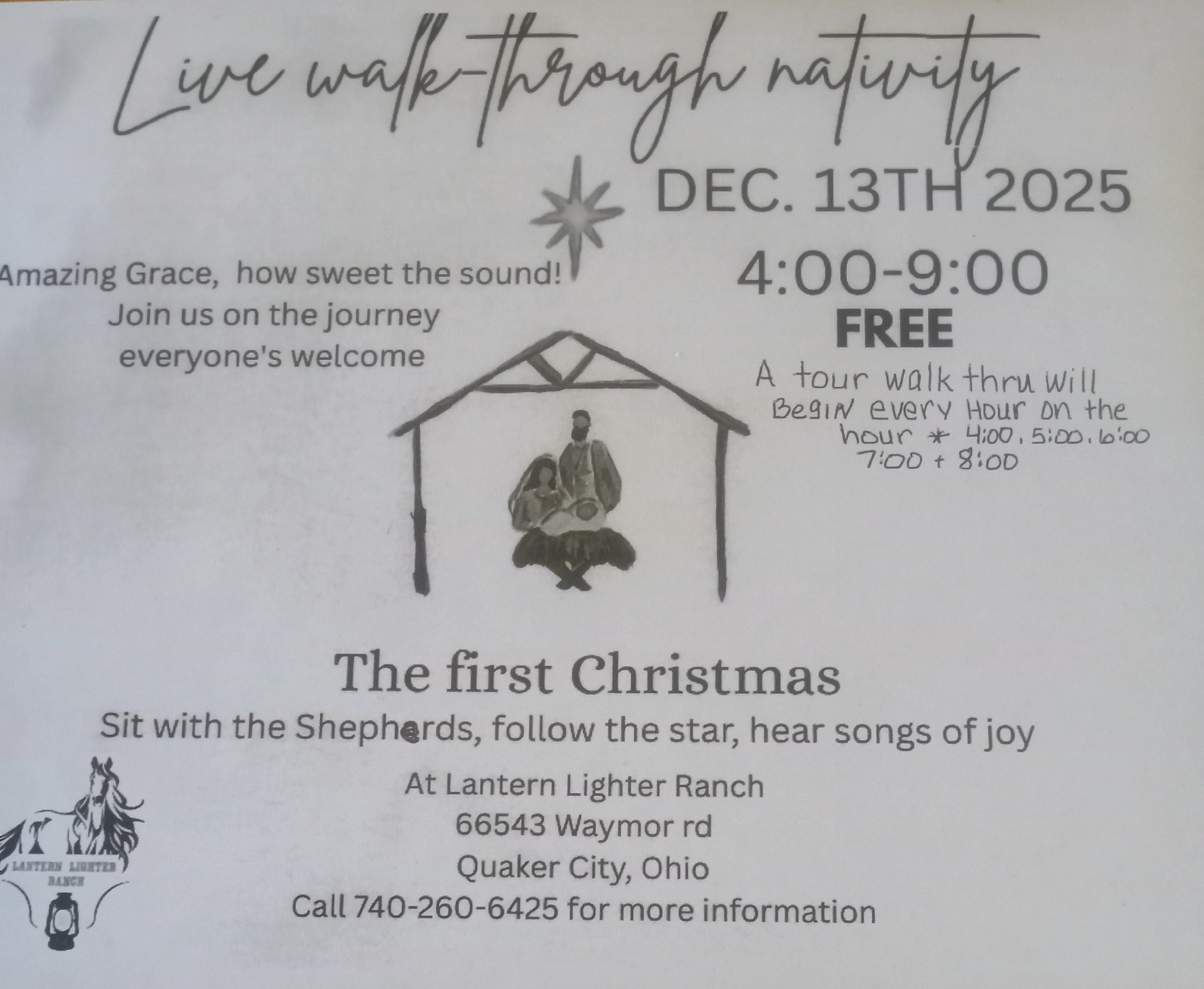 Live Walk Through Nativity