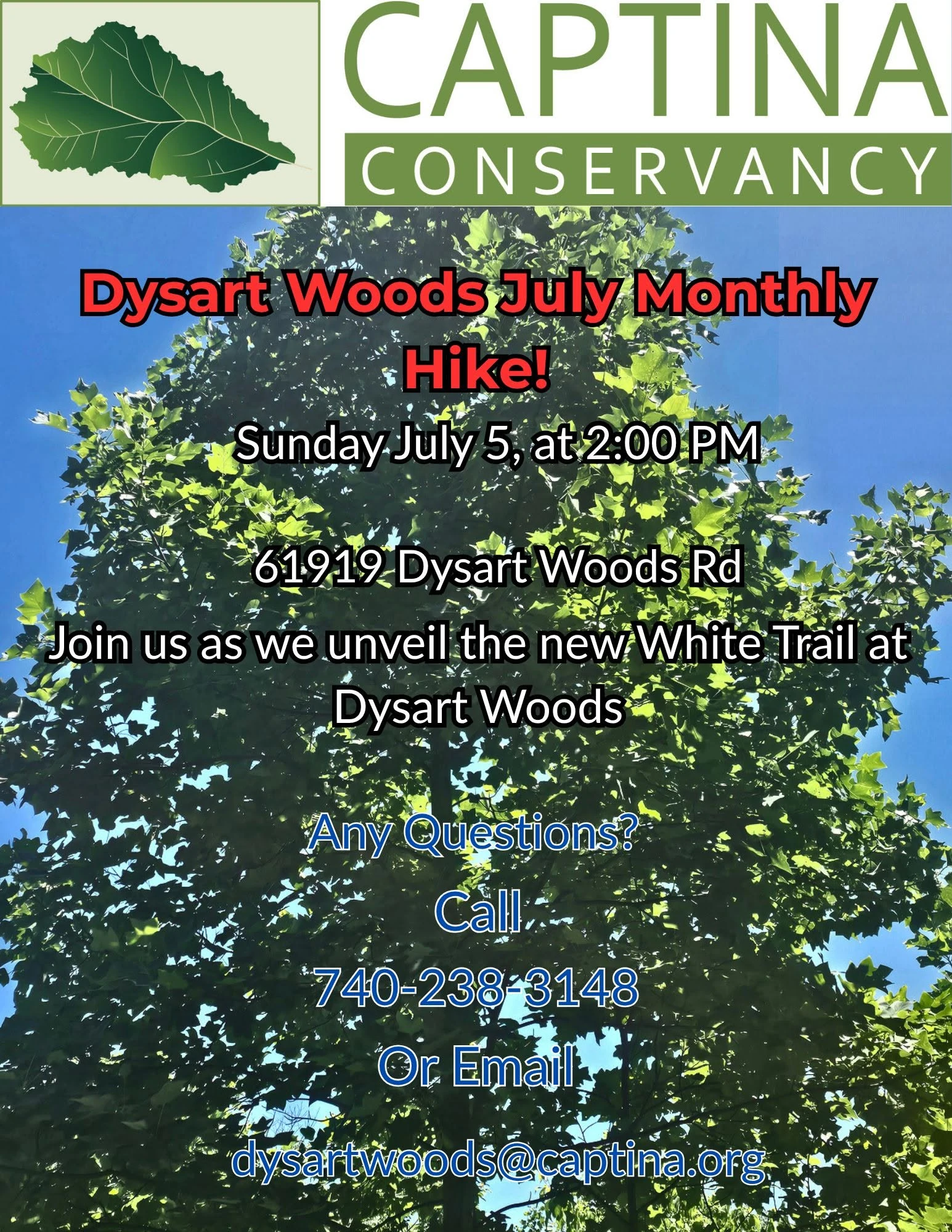 Dysart Woods Hike