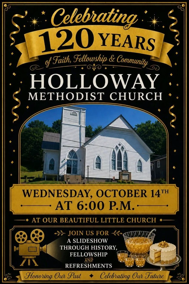 Holloway Methodist Church 120th Anniversary