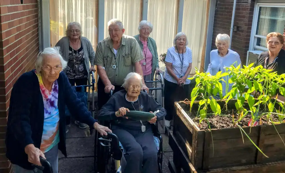 Walton Home Courtyard Revitalization Brings Joy to Residents