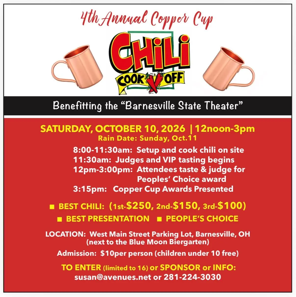 Copper Cup Chili Cook Off