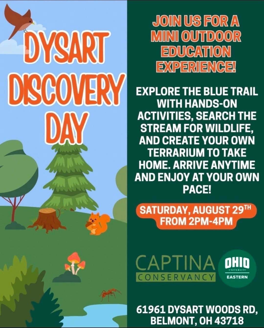 Dysart Woods Discovery Day