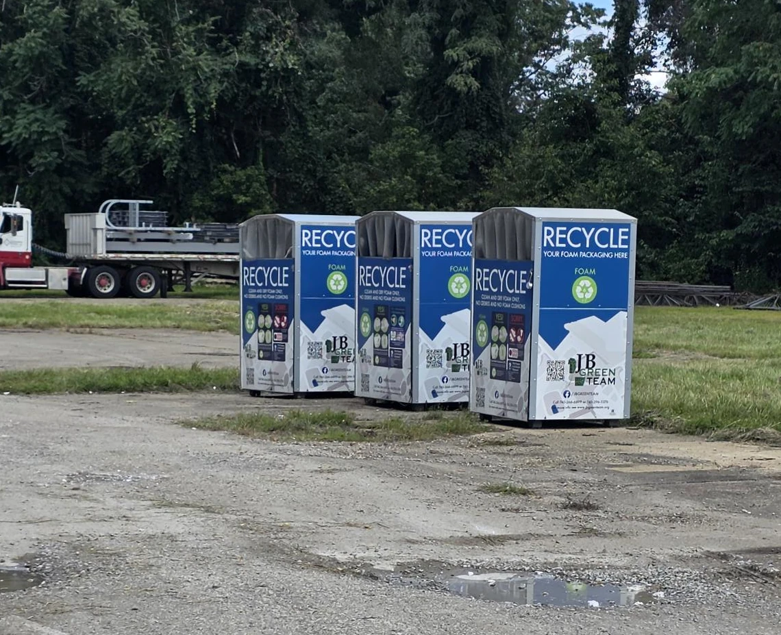 Barnesville Recycling Bins Relocated