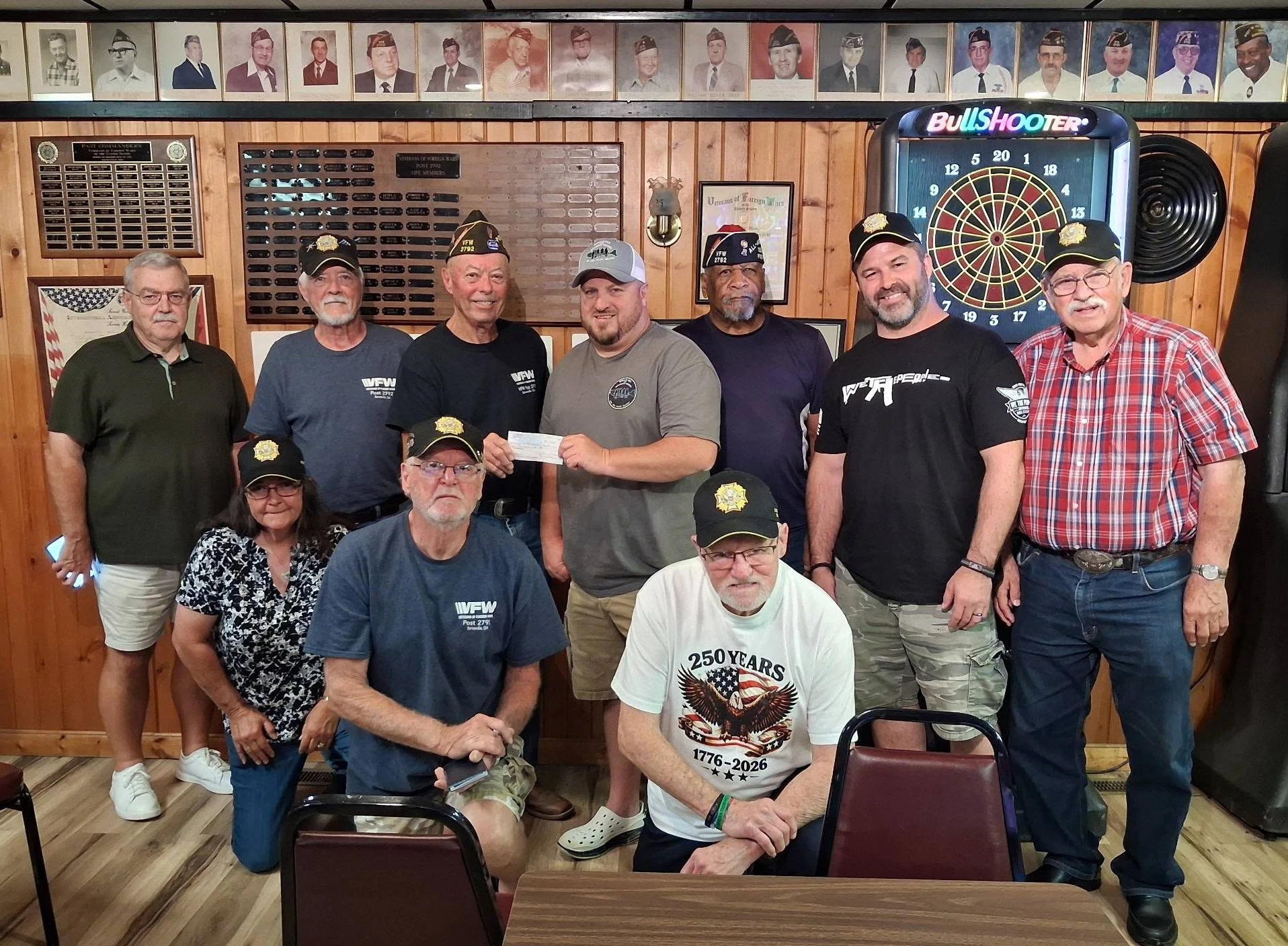 VFW Donates to Wounded Heroes Group