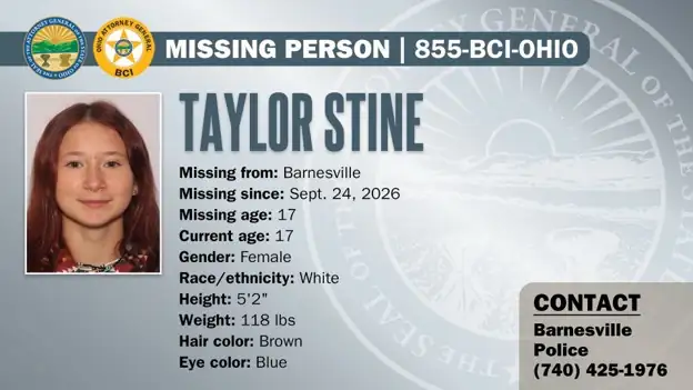 Barnesville Teen Reported Missing