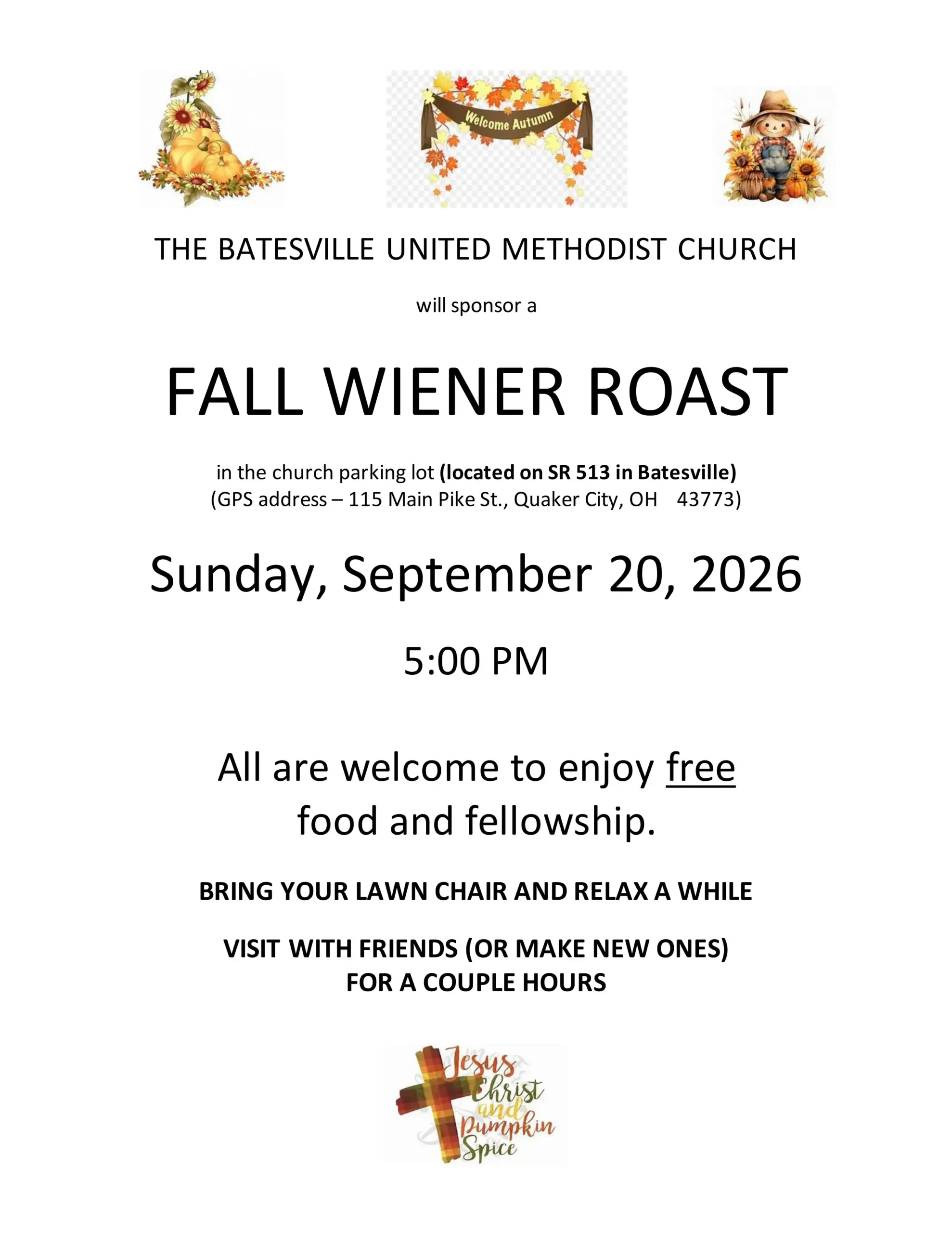 Fall Weiner Roast
