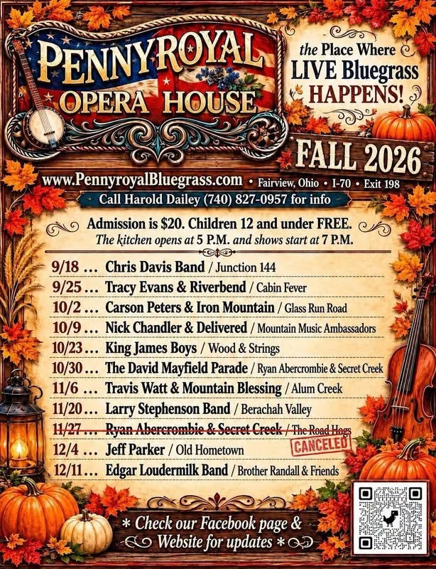 Pennyroyal Opera House Show