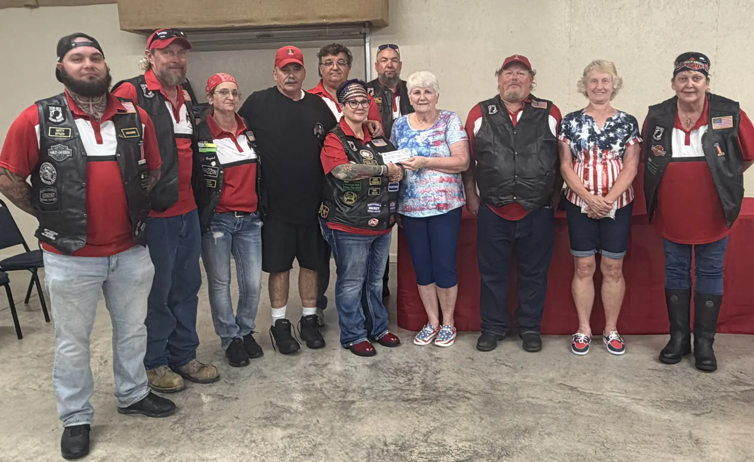 Legion Riders Host Quilts of Valor Presentation, Poker Run