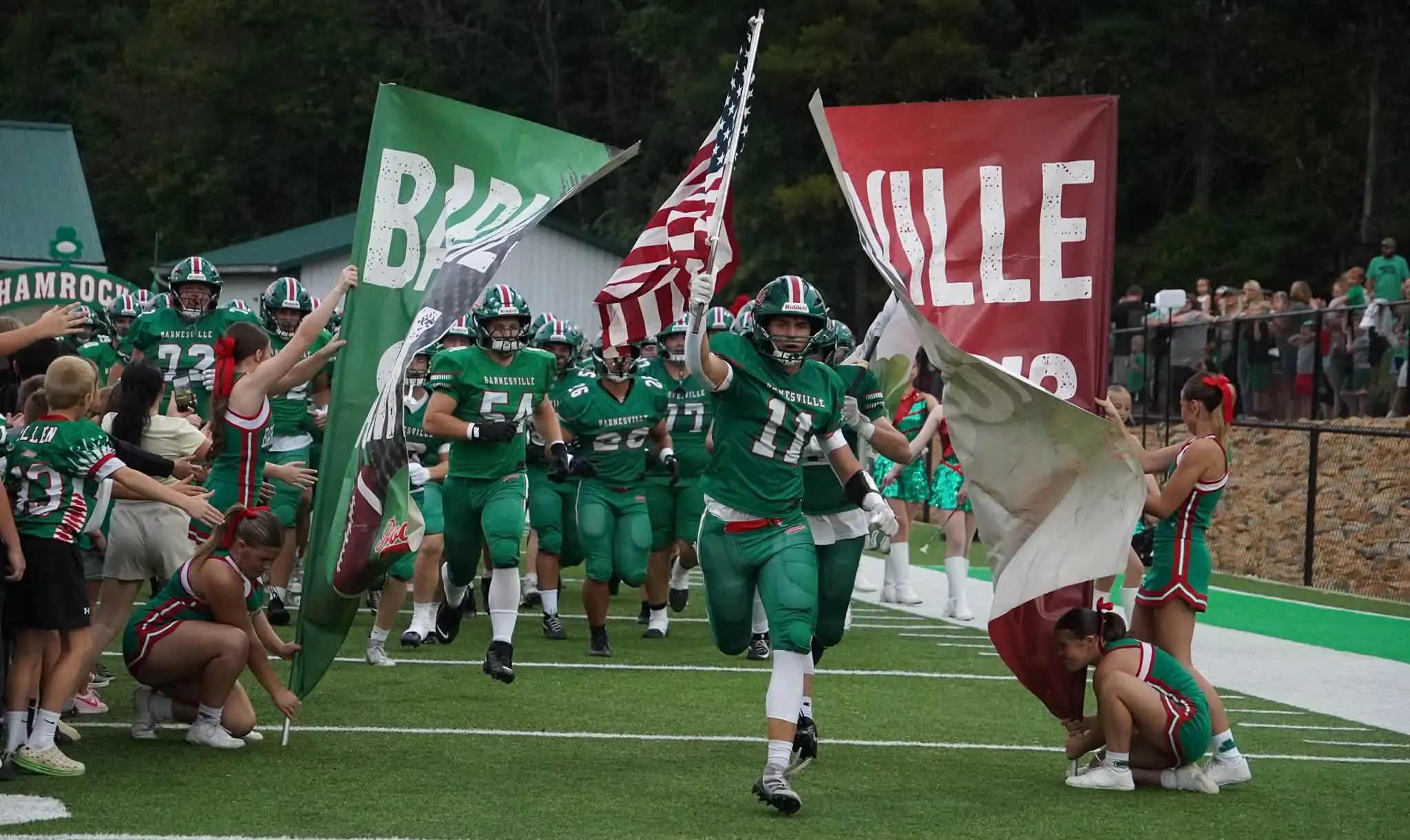 Barnesville Football Defeats Fort Frye 34-7