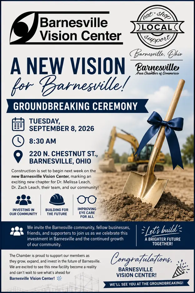 Barnesville Vision Center Groundbreaking