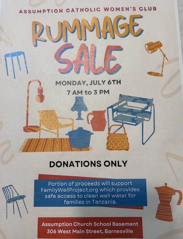 Rummage Sale – Assumption Catholic Women’s Club