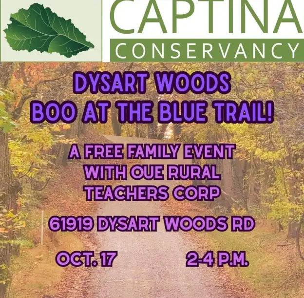 Dysart Woods Boo at the Blue Trail