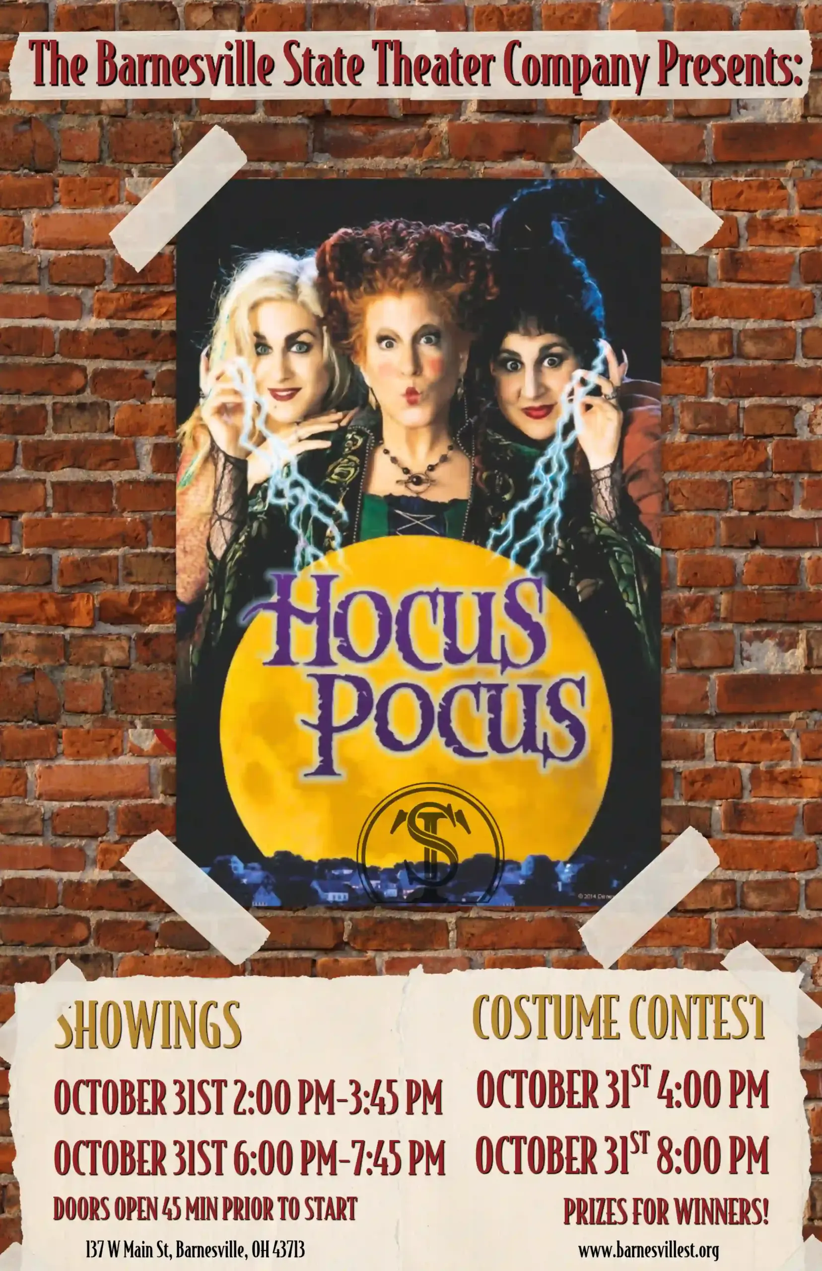 State Theater Caps ‘Hocus Pocus’ Movie with Costume Contests