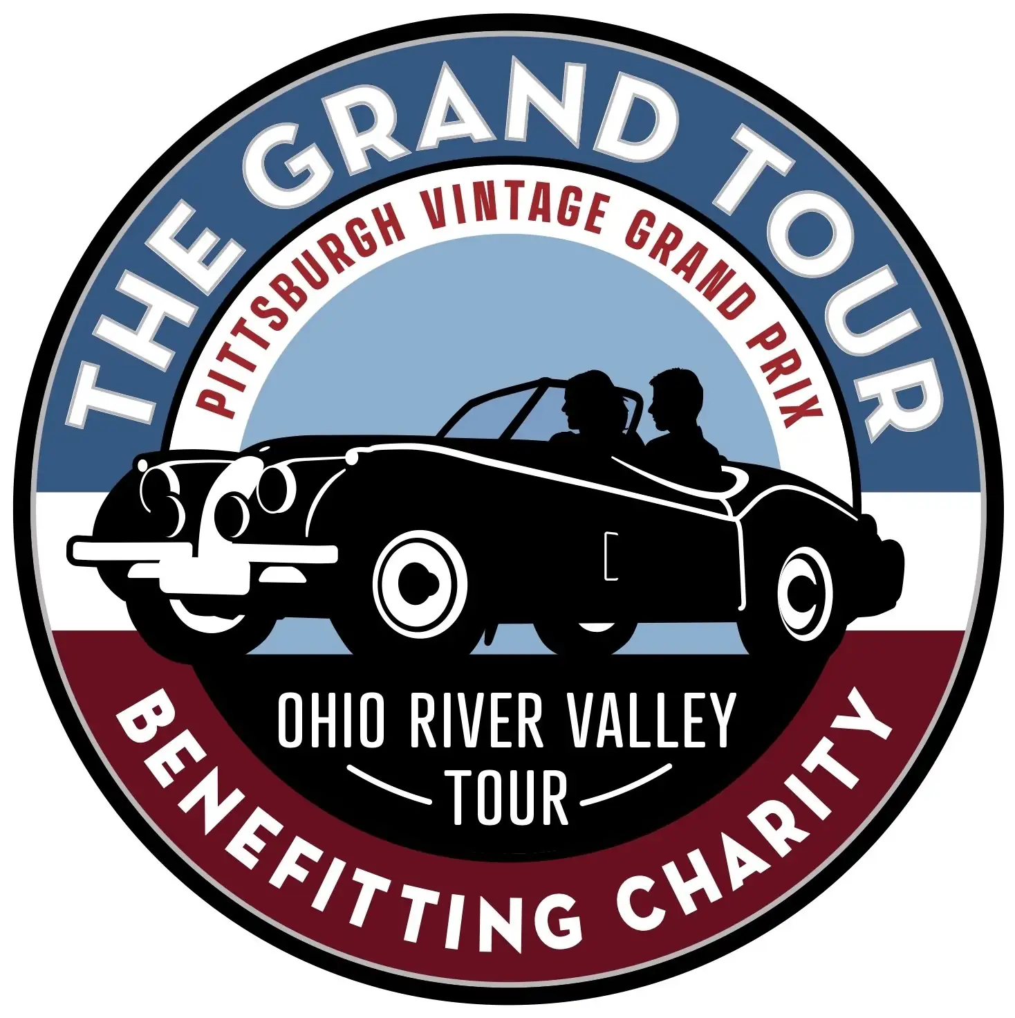 Vintage Cars Pass Through Barnesville